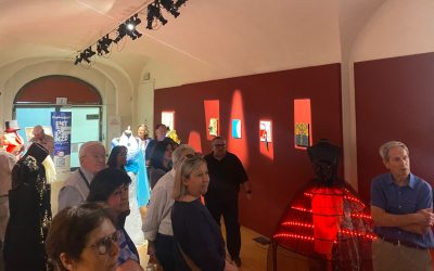 La Delegazione ANIOC di Asti in visita alla mostra “L’arte del tessuto, il tessuto nell’arte”